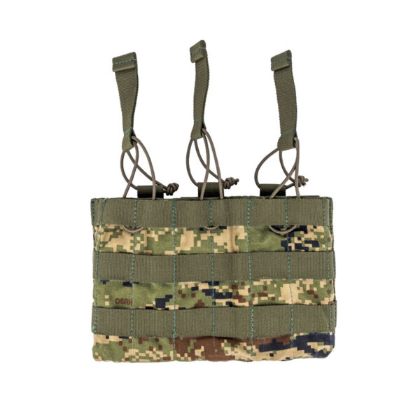 Triple flap CQB magazine pouch Cropat